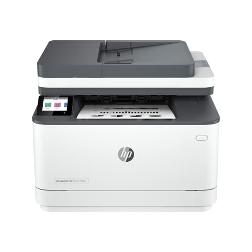 Image of HP LaserJet 3104fdw Duplex Printer: Print, Copy, Scan, Self Reset Dual Band WiFi with self heal, Ethernet, Fast Printing Upto 33ppm, Easy and Secure Setup