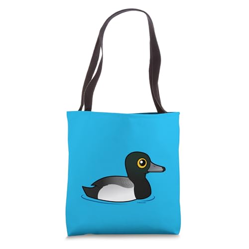 Cute Cartoon Greater Scaup Birdorable Waterfowl Duck Species Tote Bag