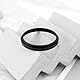 ECSiNG 1 x 40 mm-40,5 mm Step-Up-Filterring, 40 mm Stecker auf 40,5 mm Buchse, Objektivadapter, einfache Objektivumwandlung für die Verwendung von Filtern in verschiedenen Objektivgrößen