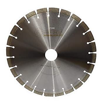 Hs tools14 Inch Premium Segmented Diamond Saw Blade for Concrete Wall Slotting & Stihl Saw 350mm Concrete/Asphalt Road Cutter Machine Circular Cutting