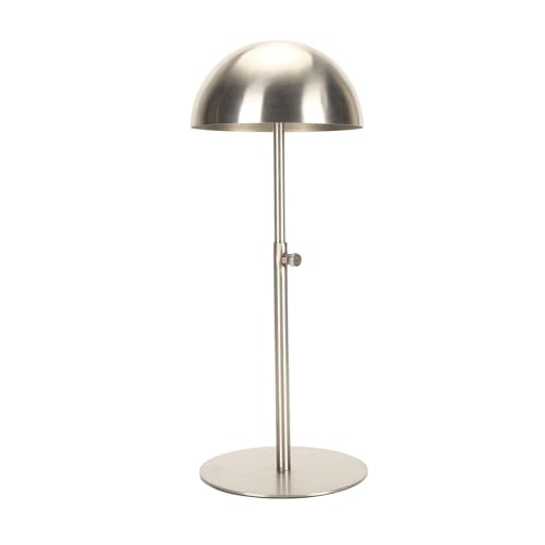 Support de chapeau en acier portable multifonctionnel argenté Pilipane ajustable - 4