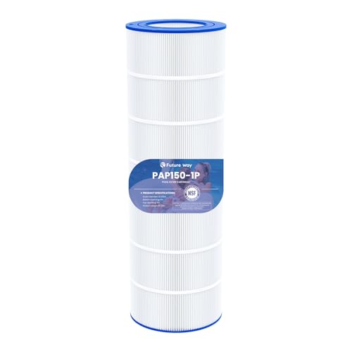 Future Way CC150 Pool Filter Cartridge Replacement for Pentair Clean & Clear 150, Replace Pleatco...