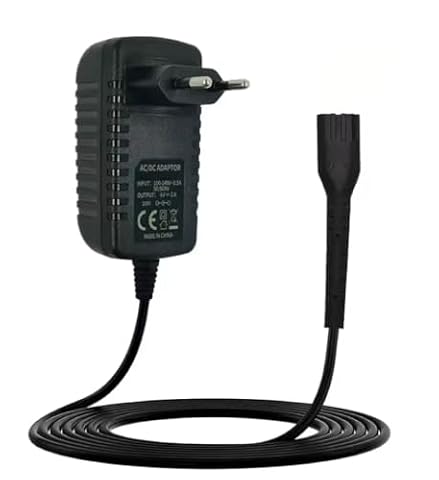 Ładowarka Reservladdare 4V kabel ładowania 1,5 metra kompatybilny z Wahl Magic Clipper bezprzewodowy 8164 8591 8148 8504, golarka 5 gwiazdek, urządzenie do pielęgnacji włosów 1919 100 lat