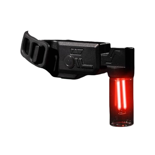 Obotsnoi 充電式自転車テールライト ロードバイク ガラスボトル テールライト 3モード 調節可能な信号ランプ 自転車 リアライト 防水 夜間サイクリング 警告