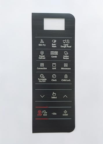 Image of Able MC28H5033 Microwave Oven Membrane Keypad, Black