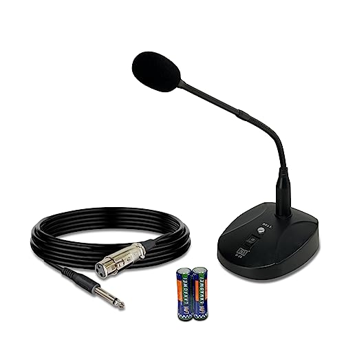 Image of MX Professional Gooseneck Flexible Table Top Conference Microphone for Variety of Meeting Conference Lecture and Other Occasions