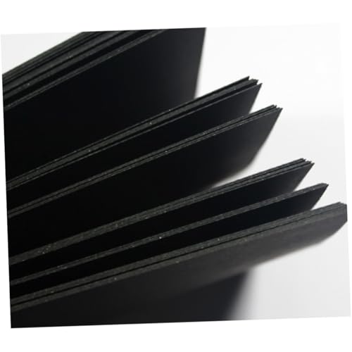 Papier Cartonné Noir pour Scrapbooking et Décorations de Table Créatives - 5