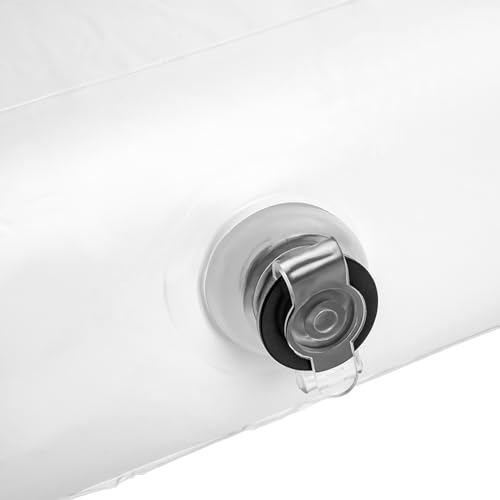 Tragbare Aufblasbare Badewanne Für Erwachsene Mit 130W Elektrischer Luftpumpe PVC Dusche Anti-Reflux-Düsen Komfortabel Baden Bett Für Senioren Behinderte Schwangere Duschwanne 195x90x20cm