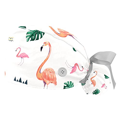 Chapeaux bouffants avec bandeau anti-transpiration - Lot de 2 casquettes JDEZ