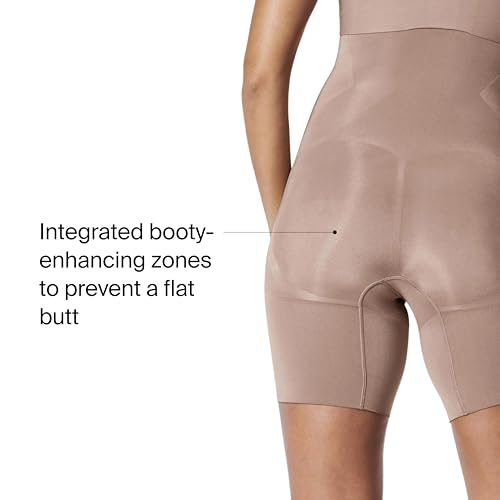 Image of SPANX SPANXsculpt OnCore High-Waisted Mid-Thigh Short - Powerful Sculpting Shapwear for Women - Level 4 Compression