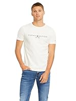 Tommy Hilfiger Men's Tommy Logo Tee, White,3X-Large