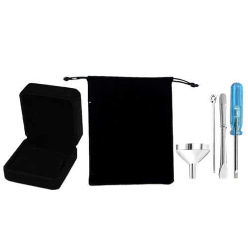 Embudo mini de acero inoxidable para rellenar joyas funerarias sin derrames 2