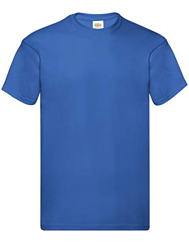 Fruit of the Loom Herren T-Shirt Original T 61-082-0 Royal XXL