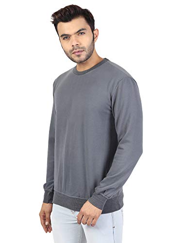Image of River Hill Men's Fleece Round Neck Sweater