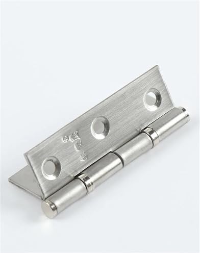 Charnières en acier plat 70x40x1.2mm rigides, lot de 40 pièces pour portes de meuble en bois