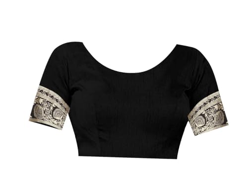 C J Enterprise Women's Soft Pure Kanjivaram Silk Saree for Wedding With Blouse Piece (Pari164 paithani)