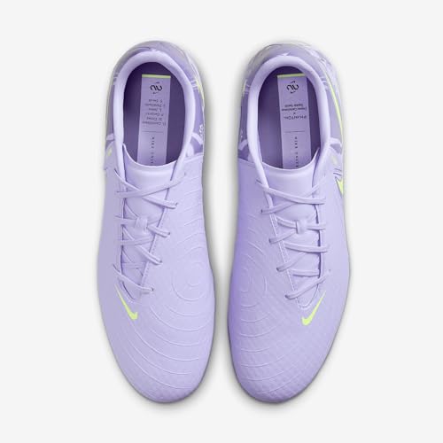 Nike United Phantom GX 2 Academy MG Low-Top Soccer Cleats (HF1595-500, Purple Agate/Barely Volt)4