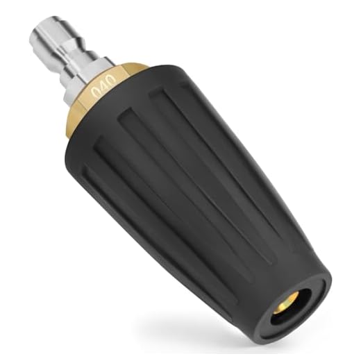 Turbo Pressure Washer Nozzle for Tough Grime