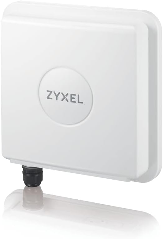 Zyxel 4G LTE-A Cat.6 Router with PoE | Nebula Cloud Management | LTE7461N |Outdoor Design for Reliable Connection | Heavy Duty IP68 Enclsoure | 300Mbps | Remote Management | Easy Installation