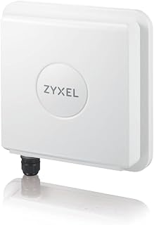 Zyxel 4G LTE-A Cat.6 Router with PoE | Nebula Cloud Management | LTE7461N |Outdoor Design for Reliable Connection | Heavy Duty IP68 Enclsoure | 300Mbps | Remote Management | Easy Installation