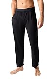 SockShop Lazy Panda Hommes sélection de vêtements d'intérieur en Bambou Paquet de 1 Noir Pantalon Classique S