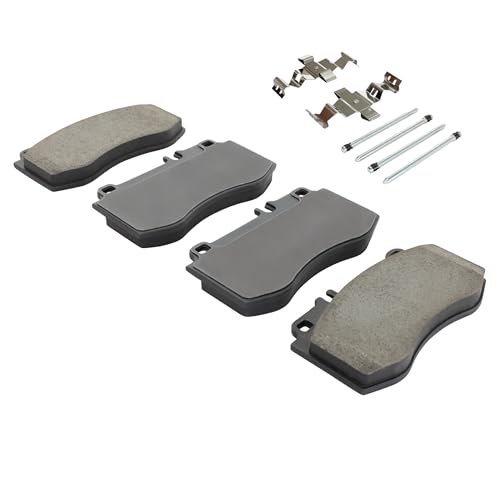 QUALITY-BUILT Front Ceramic Brake Pads, Premium 1001-1420C, Compatible with 2010-2011 Mercedes-Benz E550 by Quality-Built - Used condition - Image 2