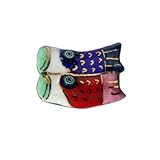 七宝焼No.913 鯉のぼり 帯留orブローチ