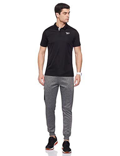 Image of Reebok Men's Solid Regular Fit Polo Shirts