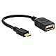 BIGtec OTG Micro B Kabel Adapter USB Datenkabel Host für Handy Smartphone Tablet geeignet für Geräte von Samsung, Sony, Wiko, Huawei, HTC, ZTE, Xiaomi, S7 Edge TAB-A u.a.