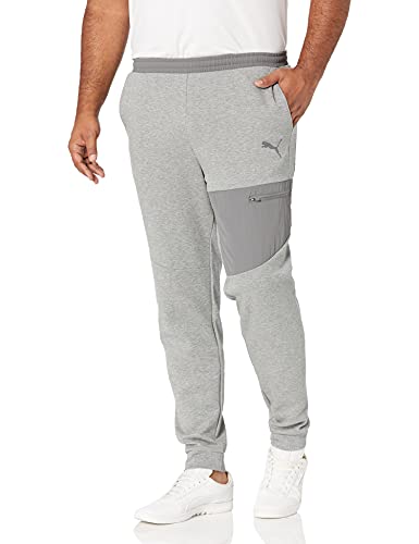 Image of PUMA Men's Evostripe Lite Pants, Medium Gray Heather, M