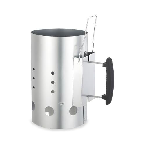 Zendea Barbecue Ciminiera Accendi Carbonella – Accenditore per Barbecue a