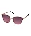 Produktbild SIX Damen Sonnenbrille, Cat Eye, Metallgestell, UV400, rosé-gold, lila (324-538)