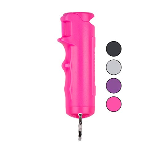 SABRE RED Flip Top Pepper Gel with Key Ring – Gel is Safer