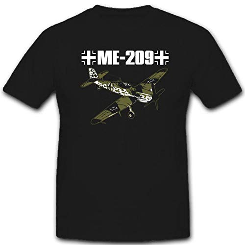 Aéronef T-shirt Armee Me209 noir XXXXXL aux finitions soignées avec blason