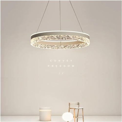 Lustre LED moderne à intensité variable pour éliminer la fatigue visuelle - 6