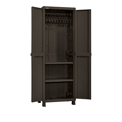 Rimax Storage Cabinets, Brown #TOP4