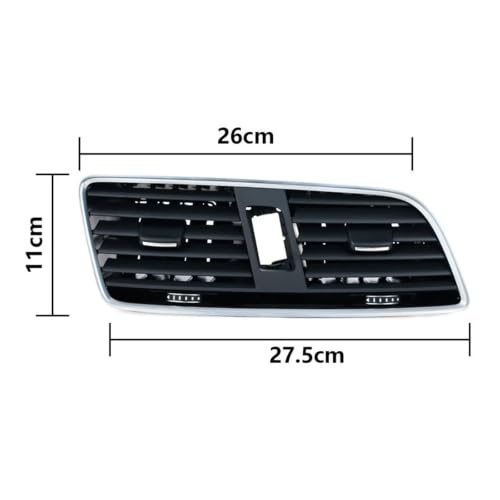 Grille de climatisation voiture Q3 2012-2018 | Évent climatiseur intérieur avant console