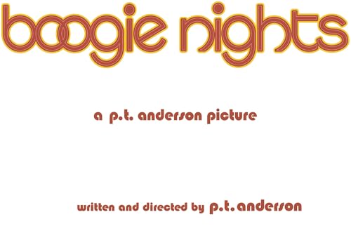 Boogie Nights (BD) (NL) B00332F3MW Book Cover