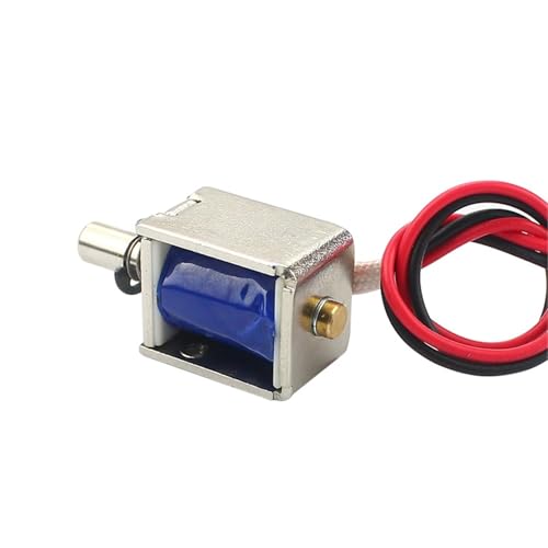 Électroaimant miniature LY02 DC 12V solénoïde push-pull de traction cadre ouvert - 3