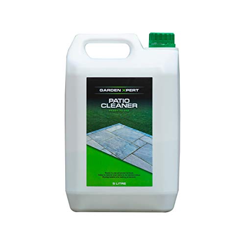 Garden Xpert Patio Cleaner | 5 Litre | Ready To Use | Suitable For Patios, Natural Stone, Paving Slabs, Decking, Paths & Brickwork | Lasting Protection | 50m2 Coverage | Pet Friendly Once Dry