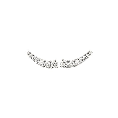 Boucles d'oreilles lobes zirconium pour illuminer votre style quotidien