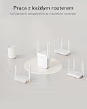 Cudy RE1500 AX1500 WiFi 6 Range Extender dwuzakresowy 2,4G 5G bezprzewodowy wzmacniacz z obsługą siatki przycisk WPS 10/100 Mb/s port Ethernet działa z każdym routerem