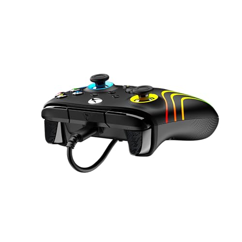 undefined 【Amazon.co.jp限定】TURTLE BEACH コントローラー Afterglow Wave ブラック 有線 USB Xbox公認 PC/Xbox対応 3ストップ トリガーストップ マッピング可能 背面ボタン RGB チャットミックス 人間工学【メーカー保証2年+代理店保証6ヶ月】 の商品画像 17