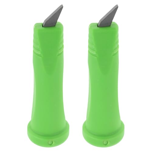 Bastones de trekking: puntas de tungsteno verdes antideslizantes para senderismo