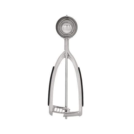 KitchenAid Colher de massa de biscoito gourmet, tamanho único, preta