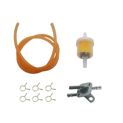 Filtre à essence de rechange orange protégeant le commutateur d'huile de votre moto