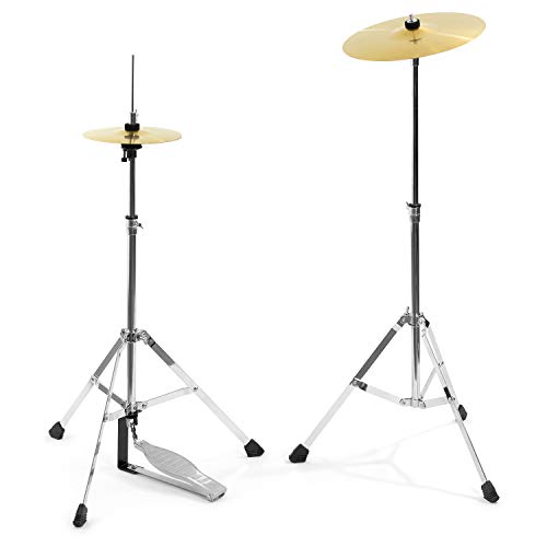 Batería infantil de 5 piezas con caja clara y toms para aprender música 6