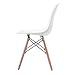 Comfortableplus Juego de 4 sillas de Comedor Retro Asiento de plástico y...