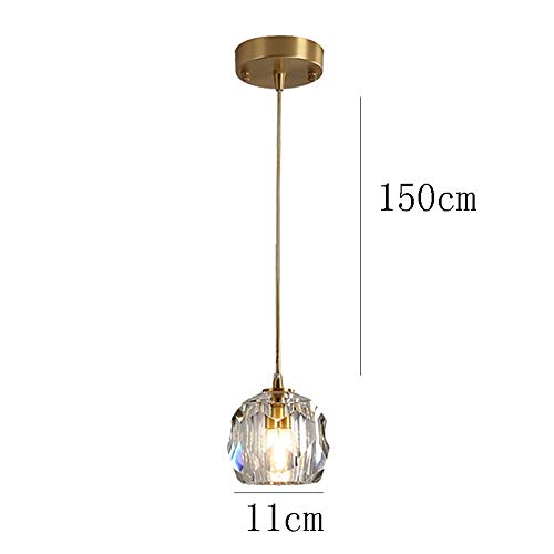 Lustre en cristal moderne LiChA idéal pour sublimer une table de salle à manger - 3