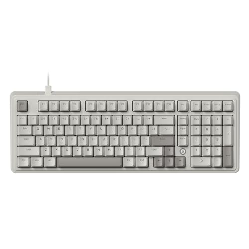 FIRSTBLOOD ONLY GAME. AK980 Retro Mechanical Keyboard...